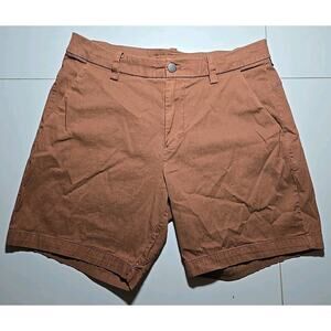 Lululemon Shorts Mens 30 Brown Chino 6 Inseam Stretch Casual Golf Performance